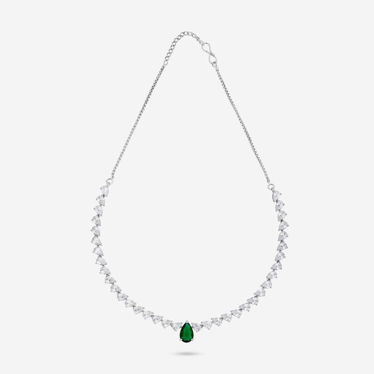 Zircon Necklace Zircon Necklace 190839