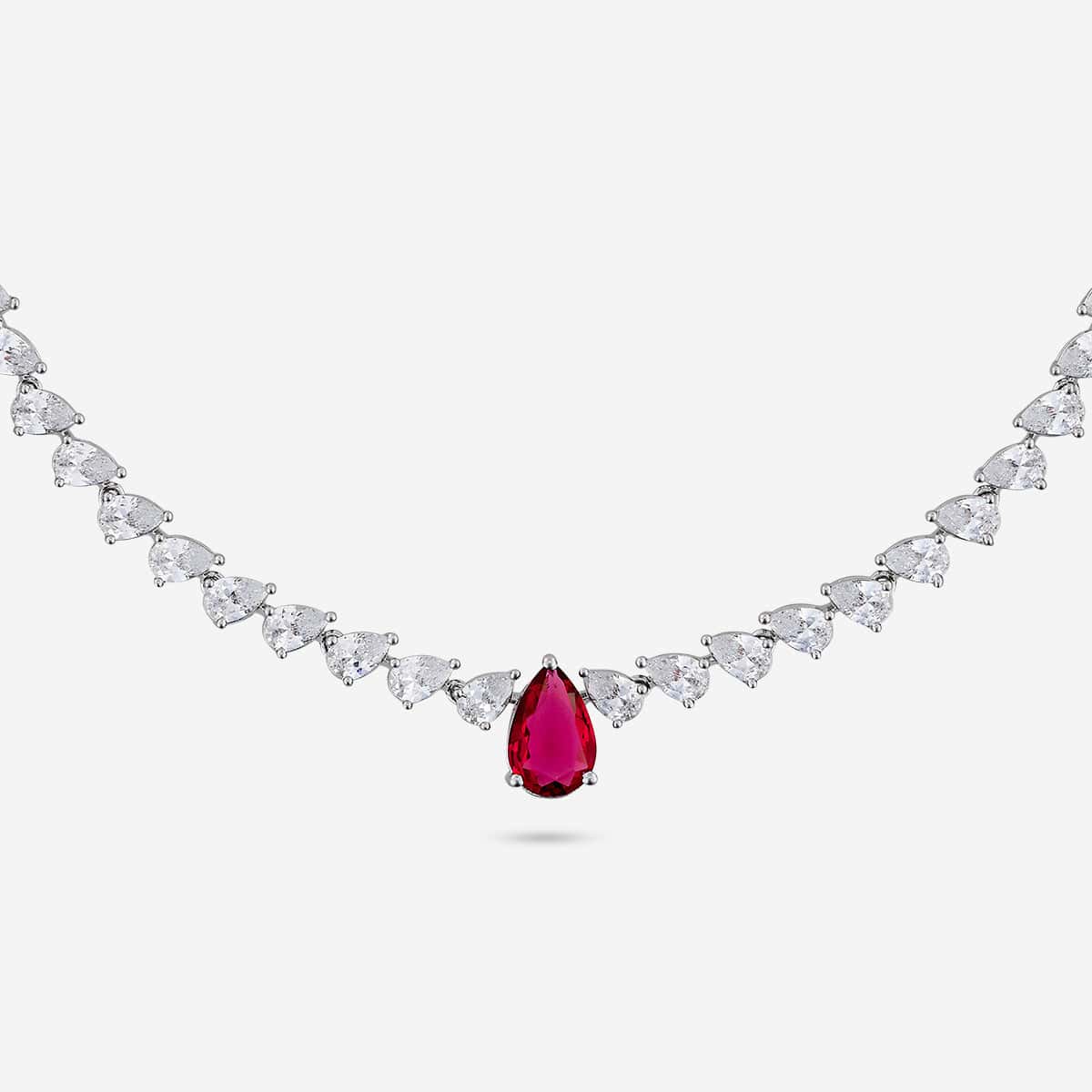 Zircon Necklace Zircon Necklace 190839