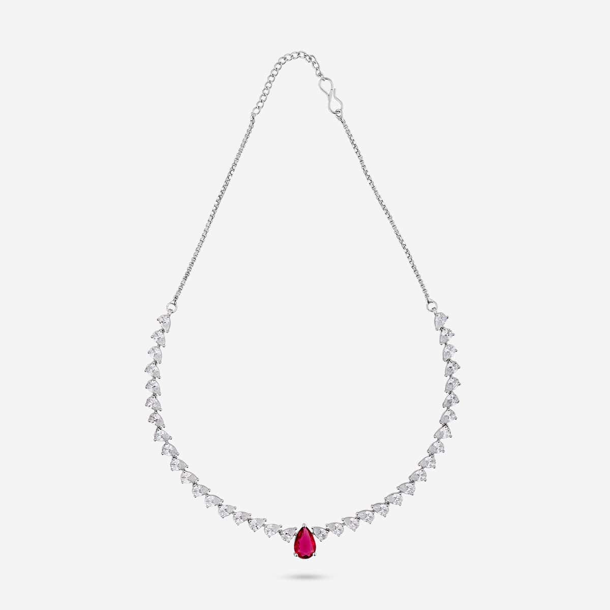 Zircon Necklace Zircon Necklace 190839