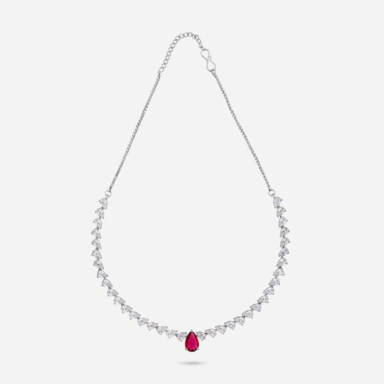 Zircon Necklace Zircon Necklace 190839