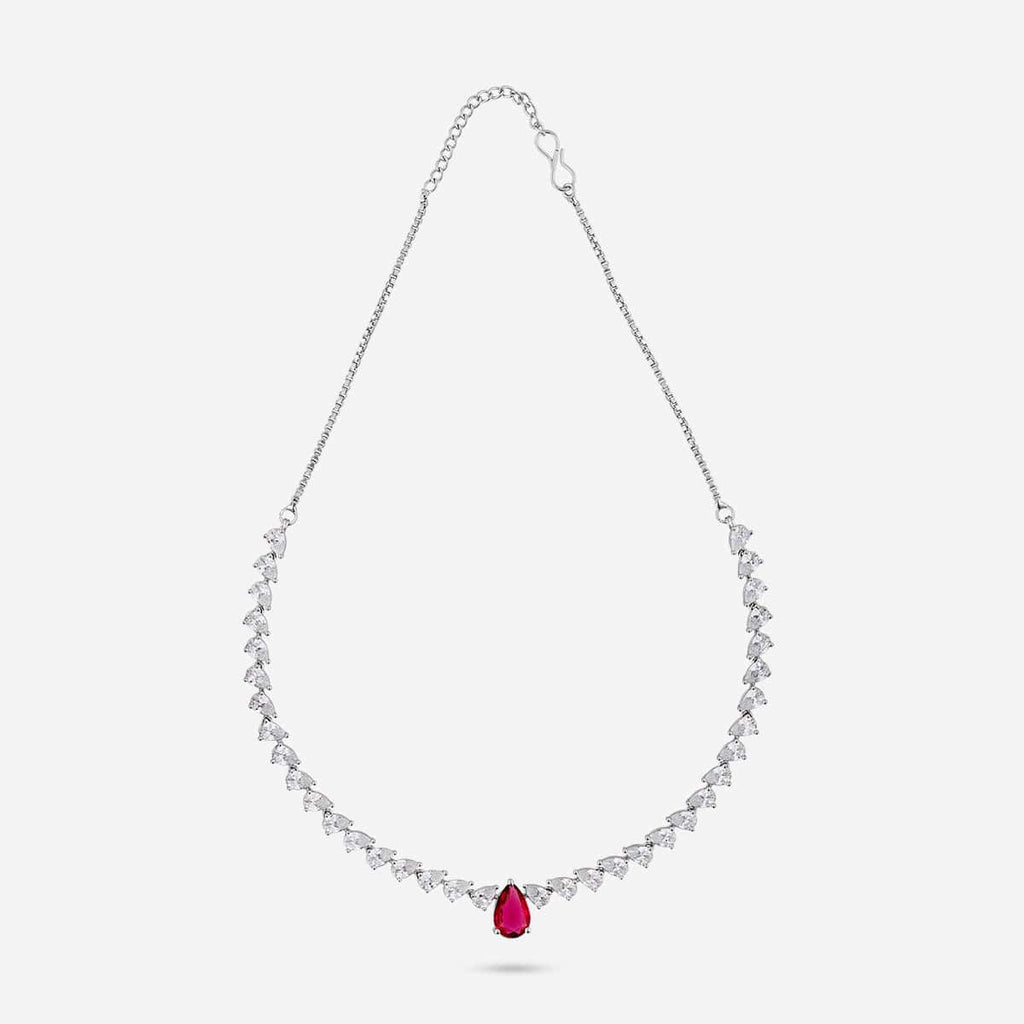 Zircon Necklace Zircon Necklace 190839