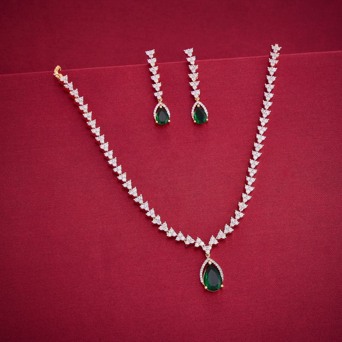 Zircon Necklace Zircon Necklace 190840