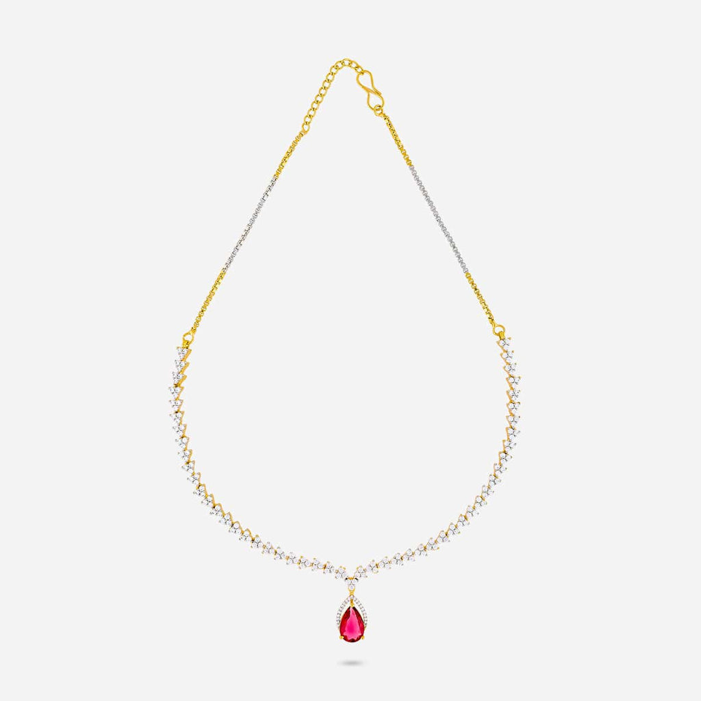 Zircon Necklace Zircon Necklace 190840