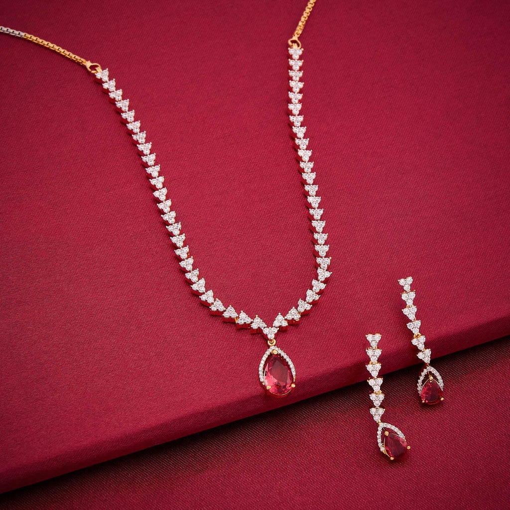 Zircon Necklace Zircon Necklace 190840