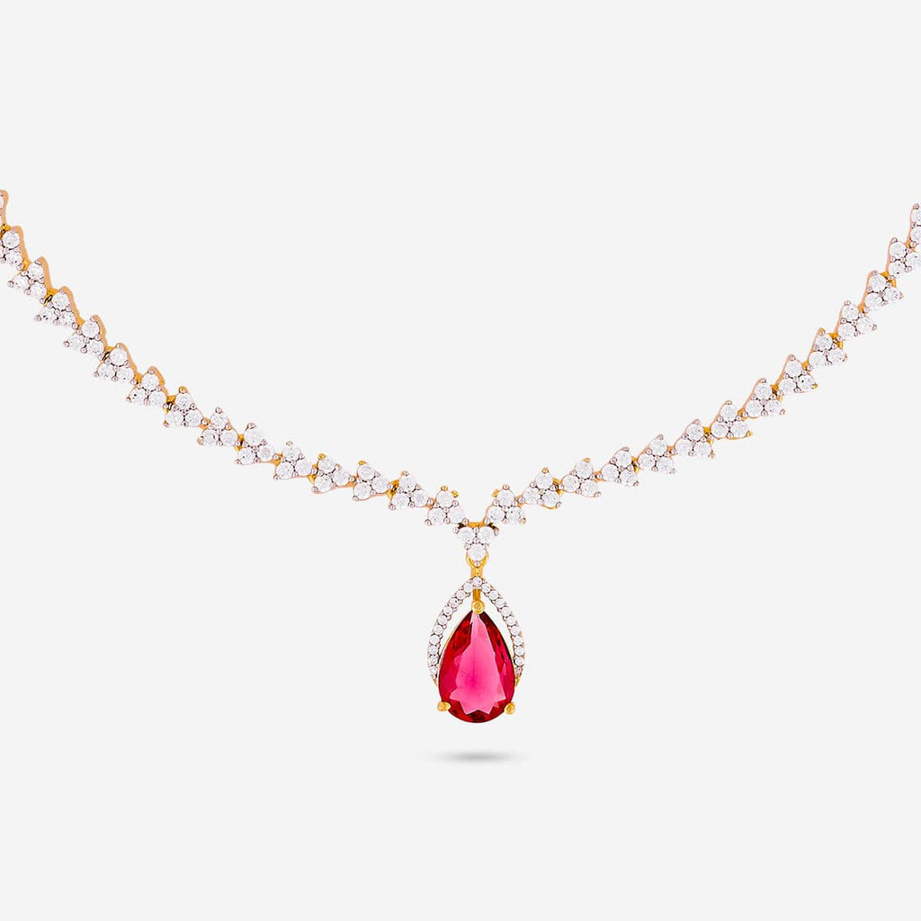 Zircon Necklace Zircon Necklace 190840