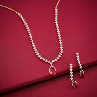 Zircon Necklace Zircon Necklace 190840