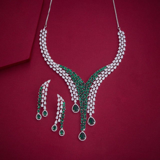 Zircon Necklace Zircon Necklace 190841