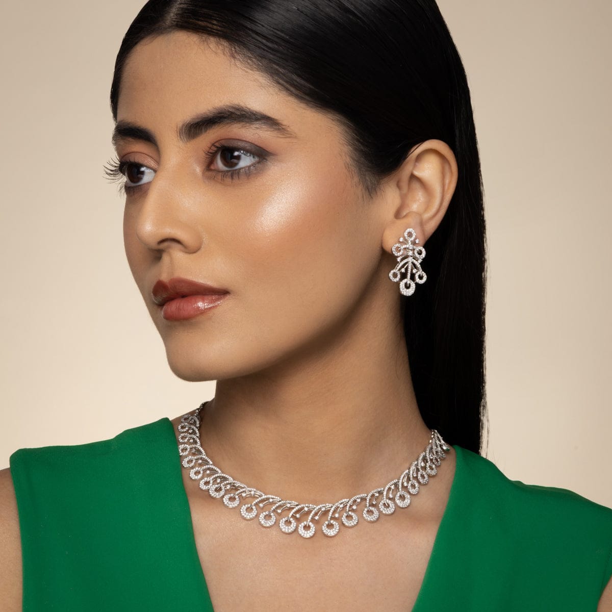 Zircon Necklace Zircon Necklace 190898