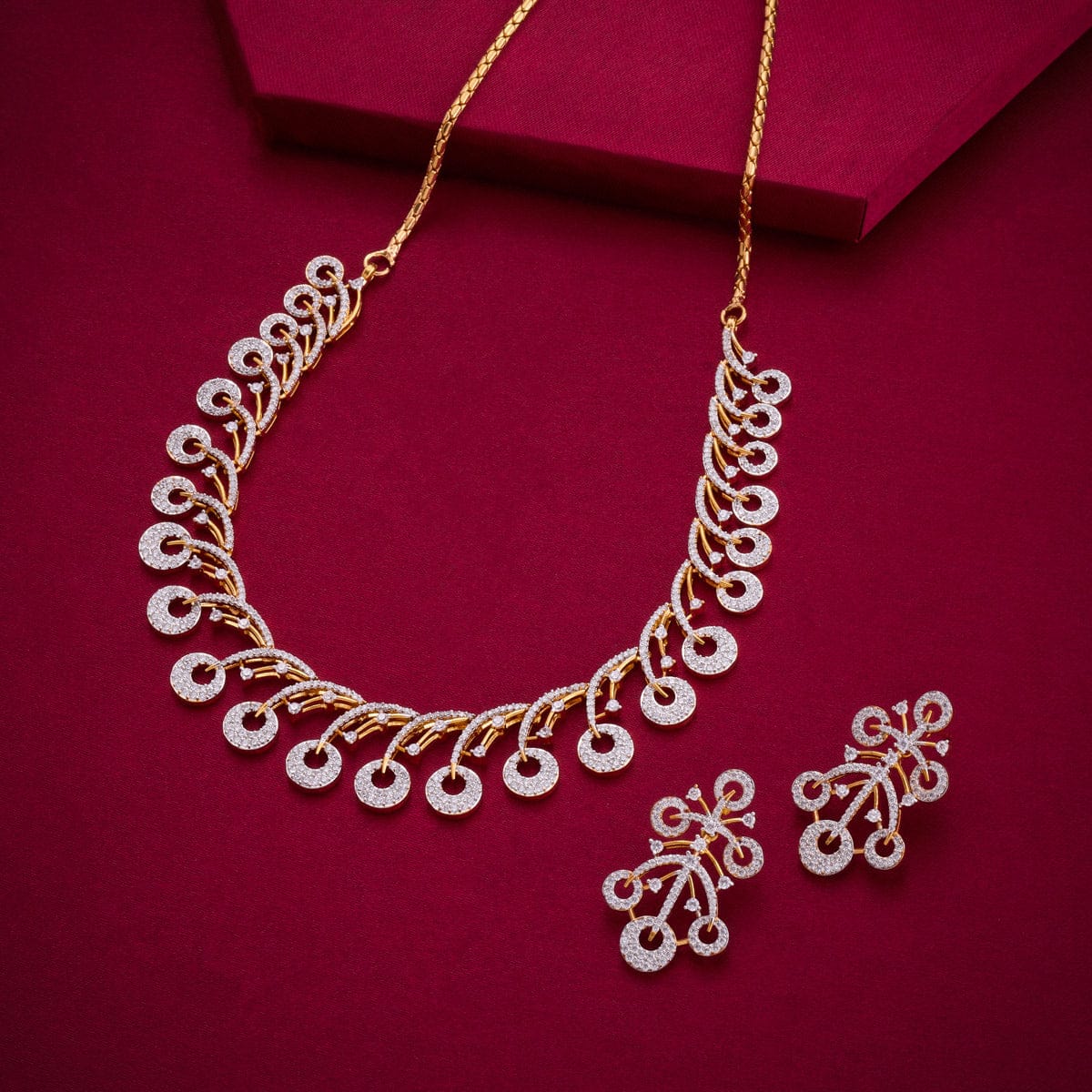 Zircon Necklace Zircon Necklace 190898