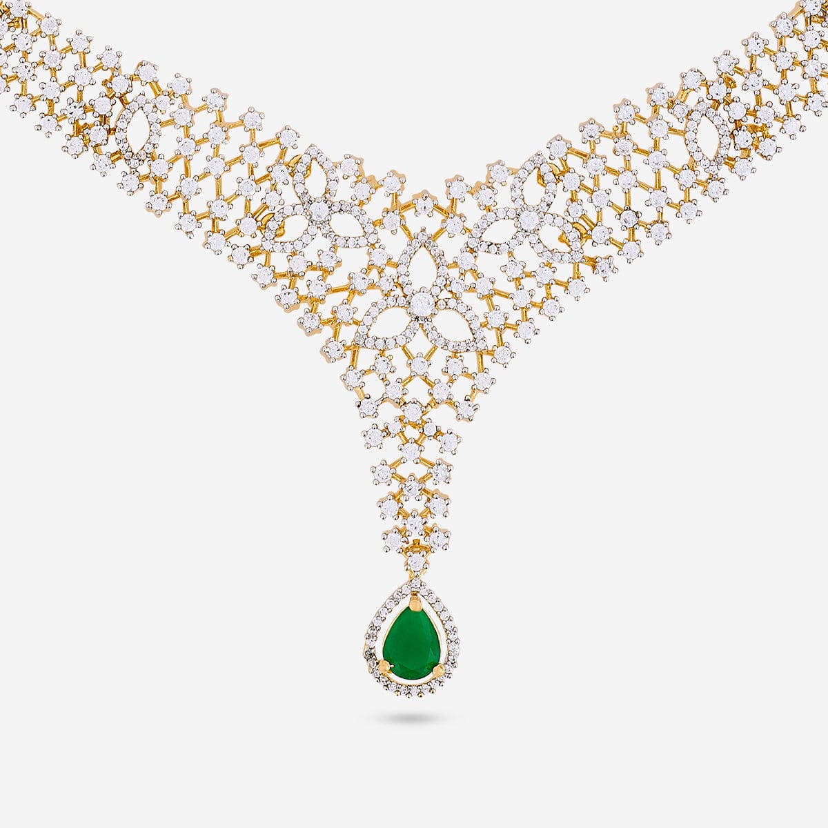 Zircon Necklace Zircon Necklace 190899