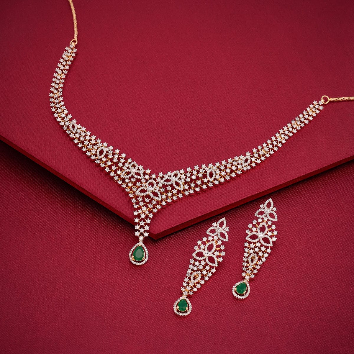 Zircon Necklace Zircon Necklace 190899