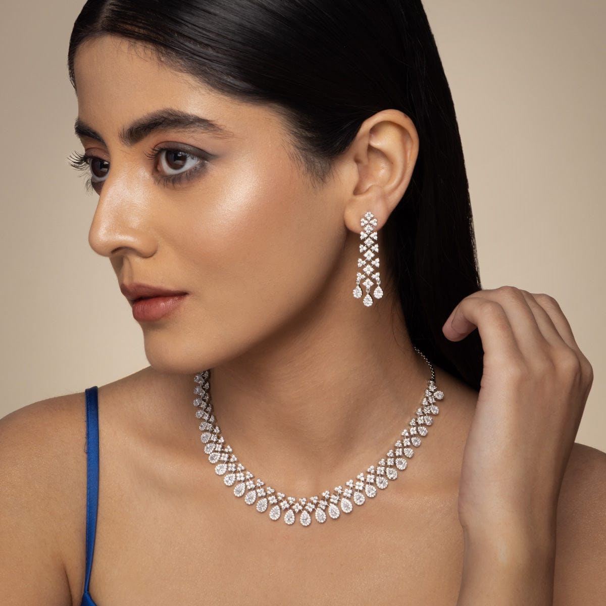 Zircon Necklace Zircon Necklace 190900