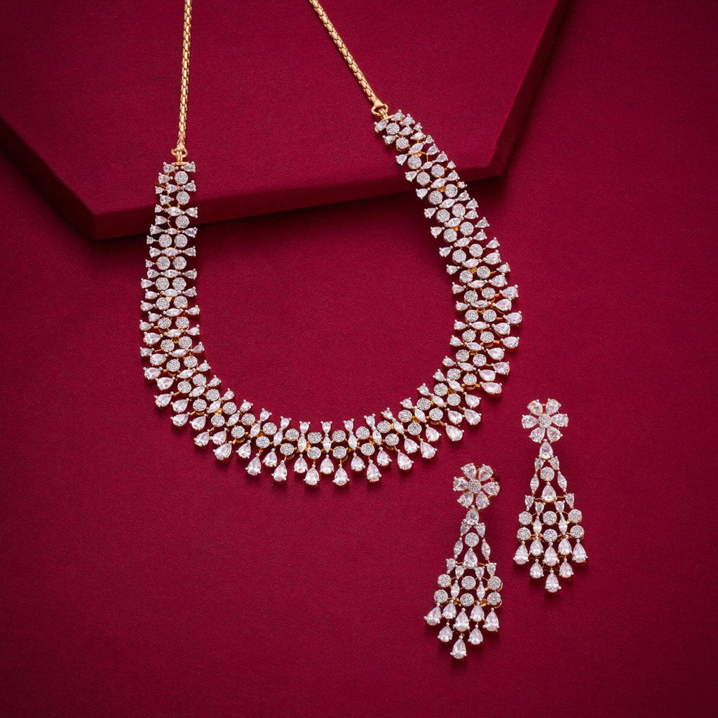 Zircon Necklace Zircon Necklace 190905