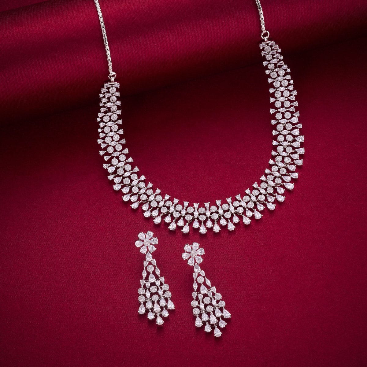 Zircon Necklace Zircon Necklace 190905