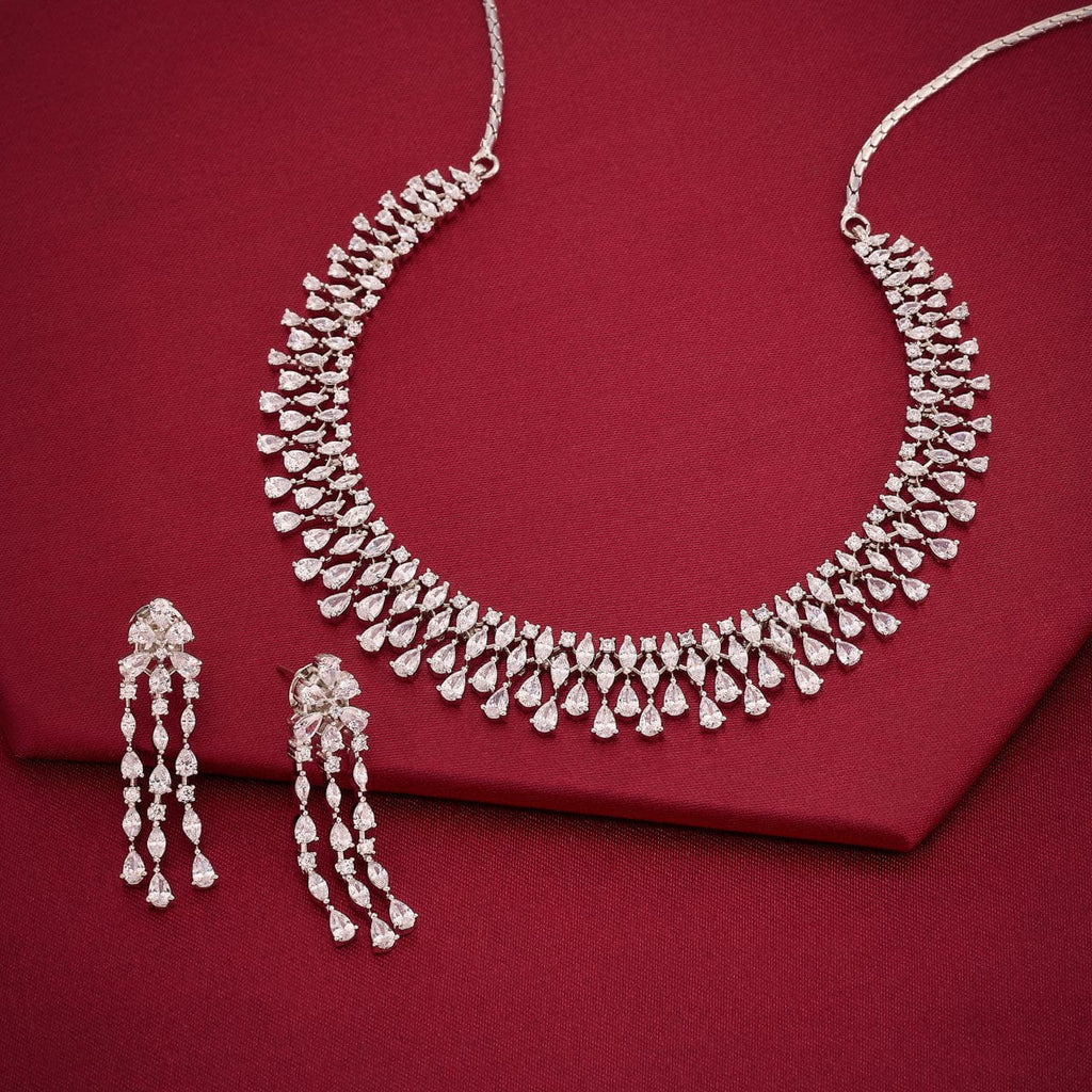 Zircon Necklace Zircon Necklace 190906