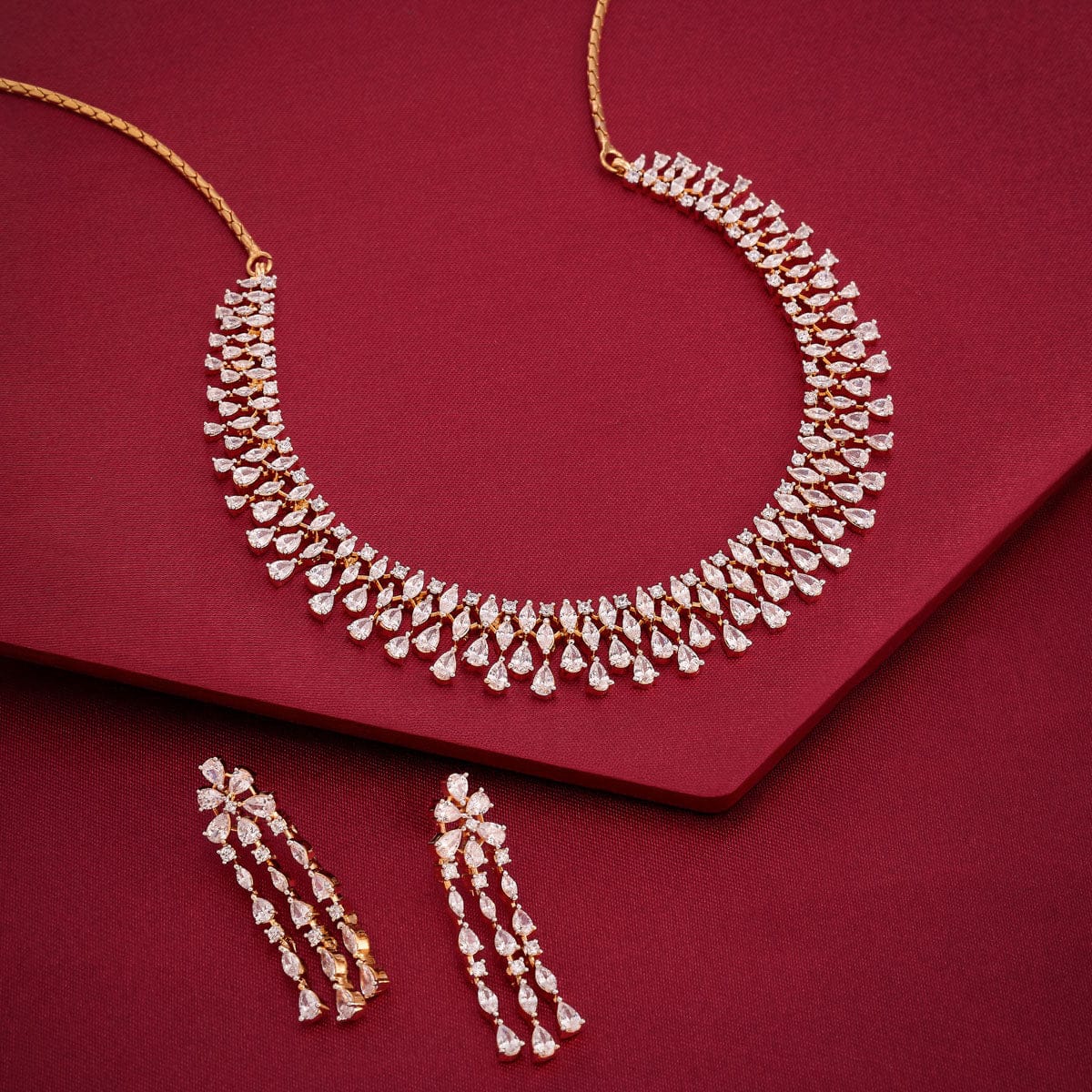 Zircon Necklace Zircon Necklace 190906