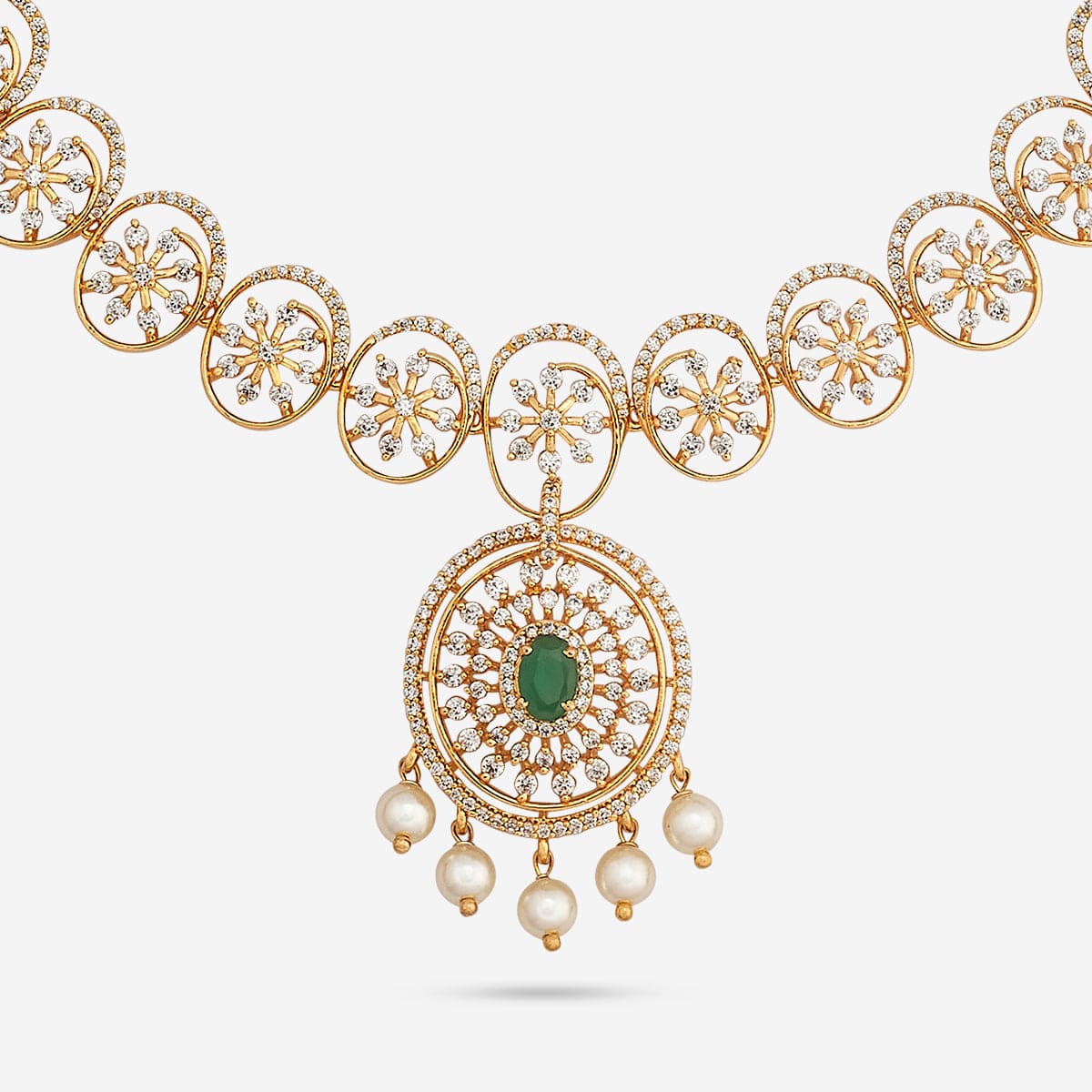 Zircon Necklace Zircon Necklace 190915