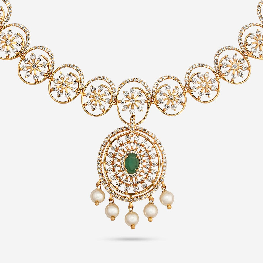 Zircon Necklace Zircon Necklace 190915