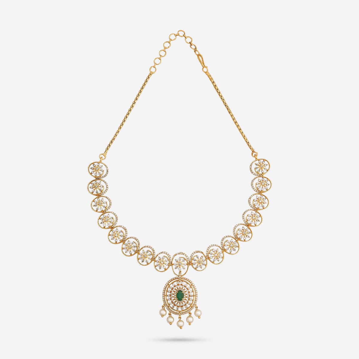 Zircon Necklace Zircon Necklace 190915