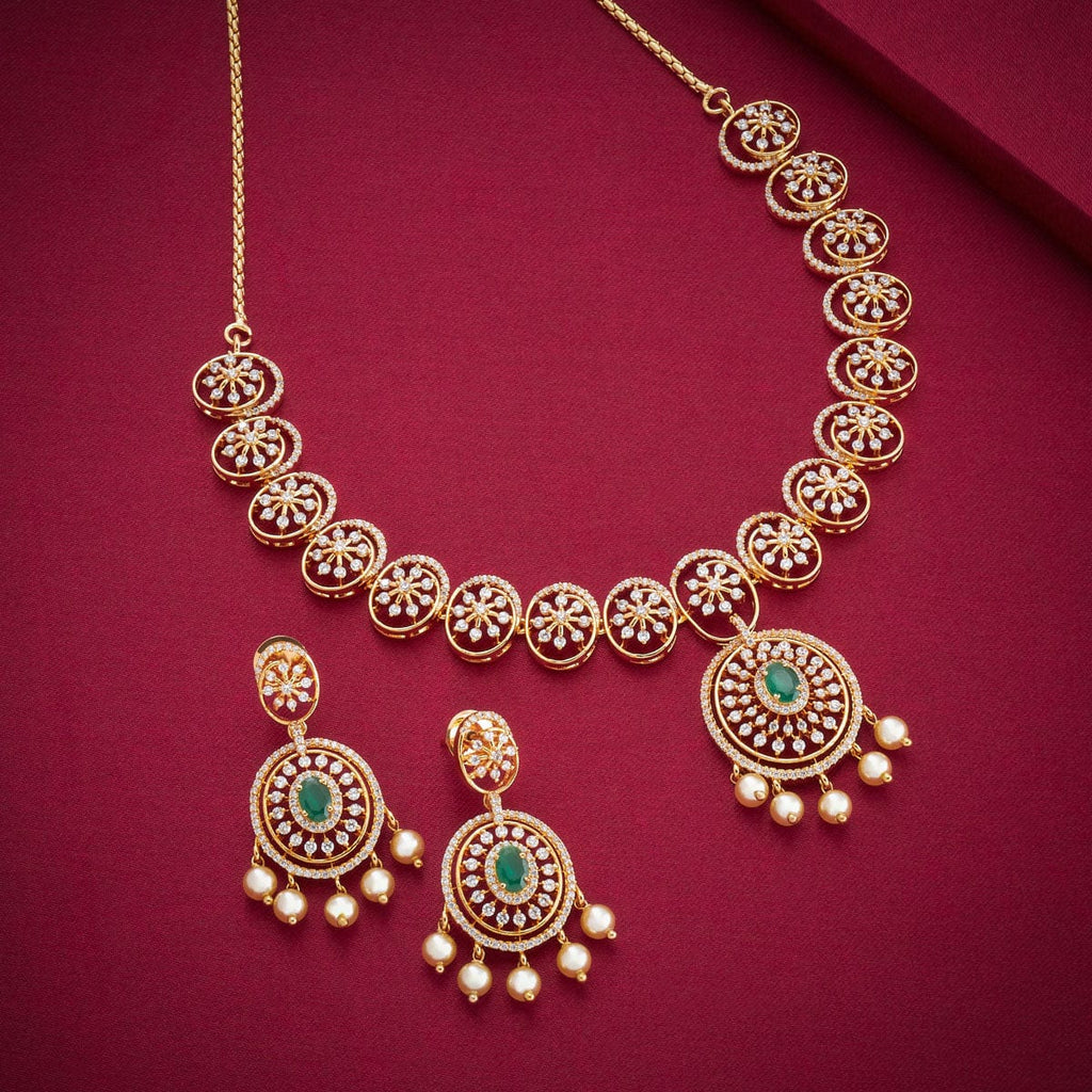 Zircon Necklace Zircon Necklace 190915