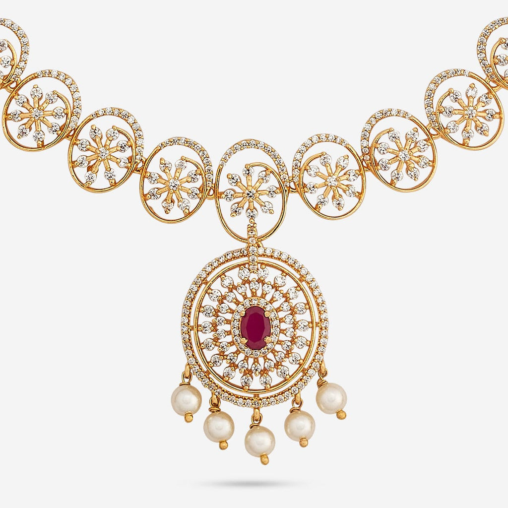 Zircon Necklace Zircon Necklace 190915