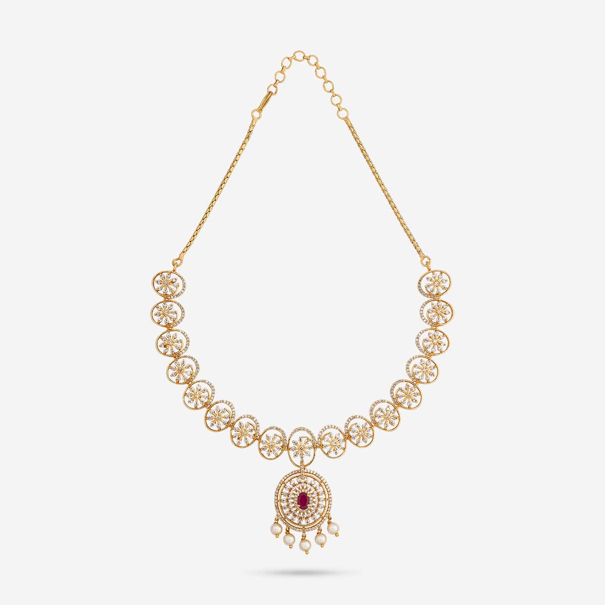 Zircon Necklace Zircon Necklace 190915