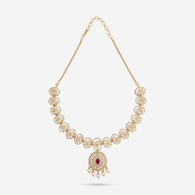 Zircon Necklace Zircon Necklace 190915