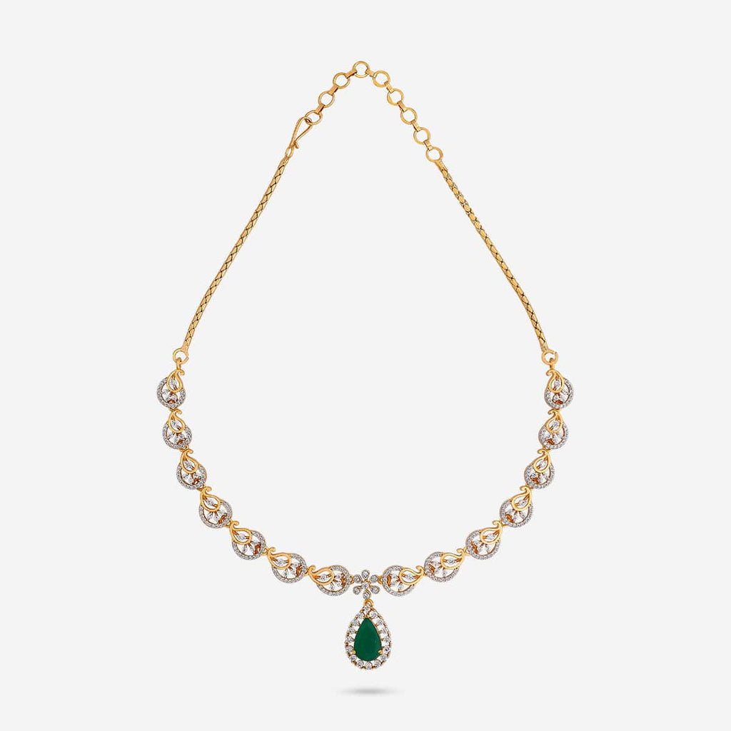 Zircon Necklace Zircon Necklace 190916