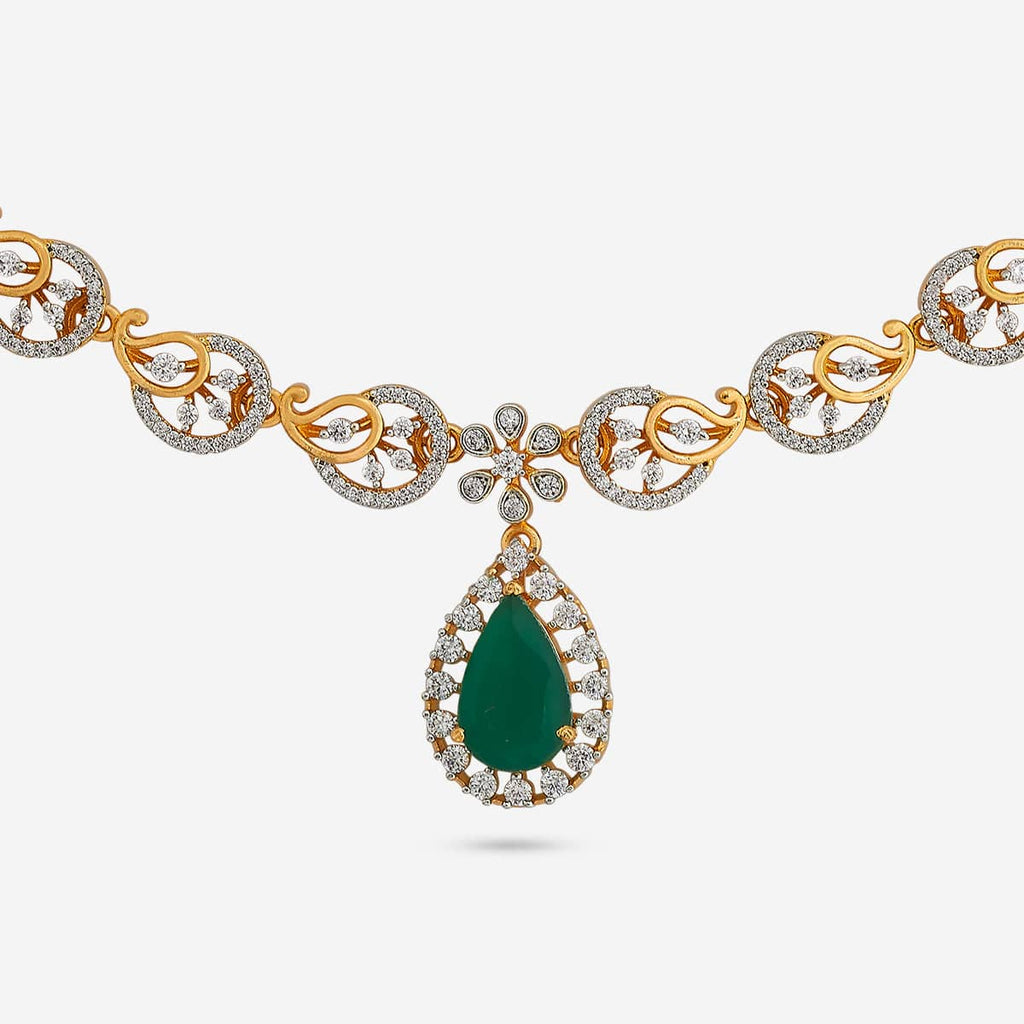 Zircon Necklace Zircon Necklace 190916