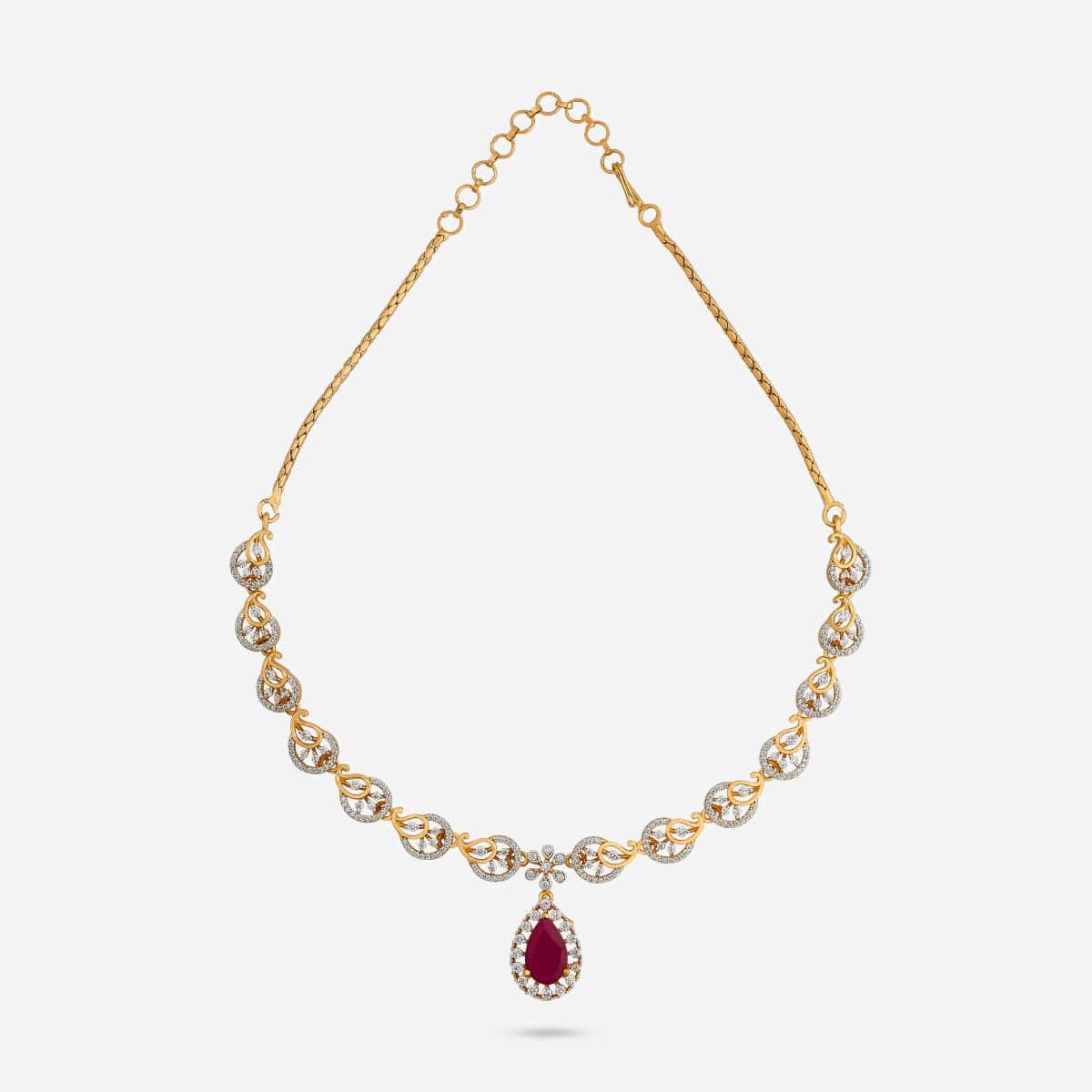 Zircon Necklace Zircon Necklace 190916