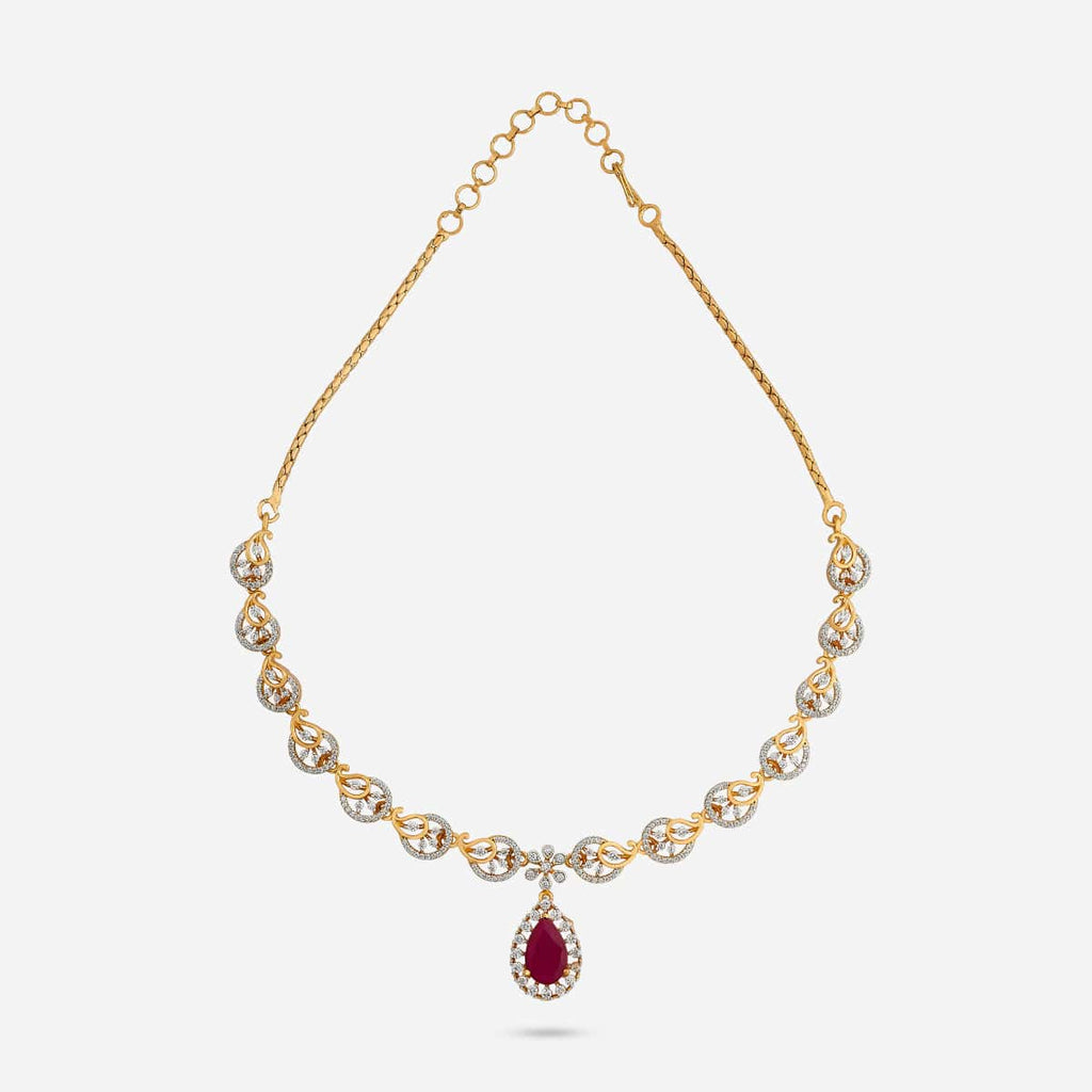 Zircon Necklace Zircon Necklace 190916