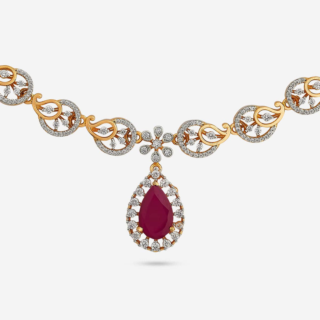 Zircon Necklace Zircon Necklace 190916