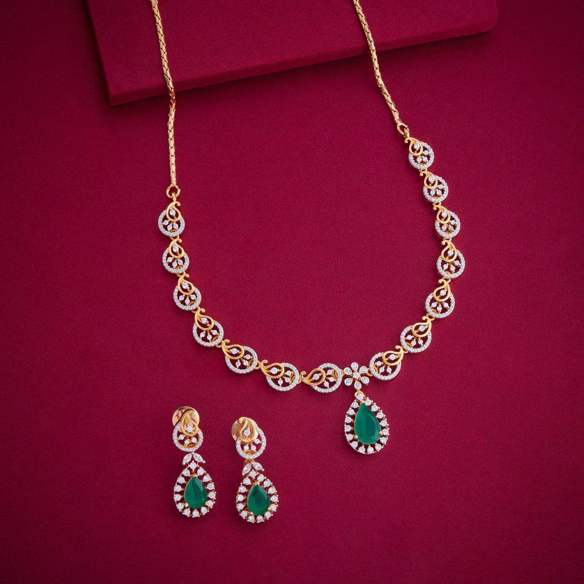 Zircon Necklace Zircon Necklace 190916