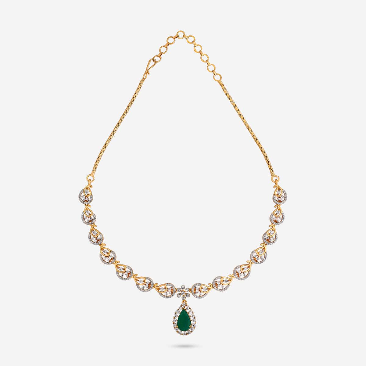 Zircon Necklace Zircon Necklace 190916