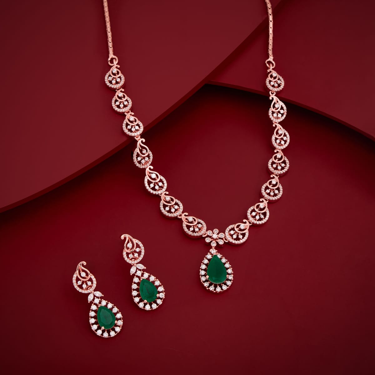 Zircon Necklace Zircon Necklace 190916