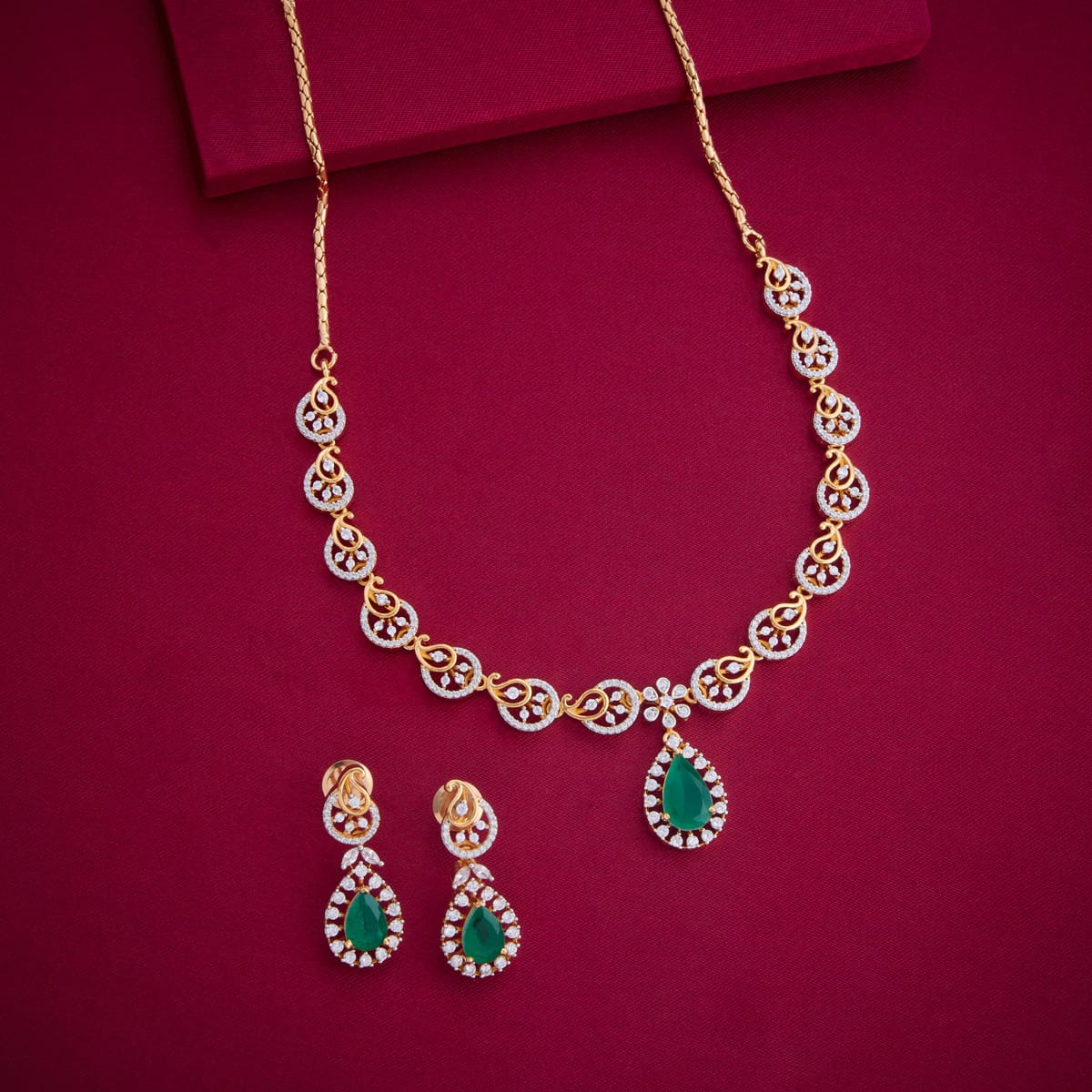 Zircon Necklace Zircon Necklace 190916