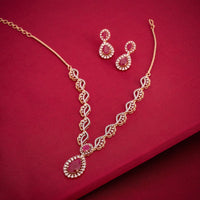 Zircon Necklace Zircon Necklace 190917