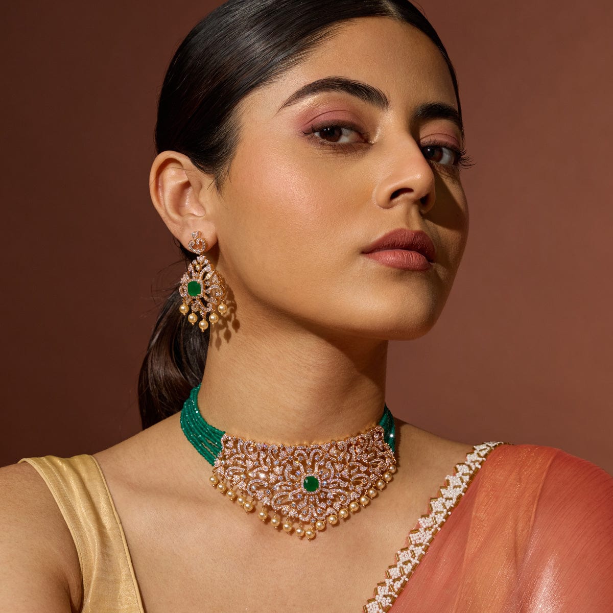 Zircon Necklace Zircon Necklace 190920