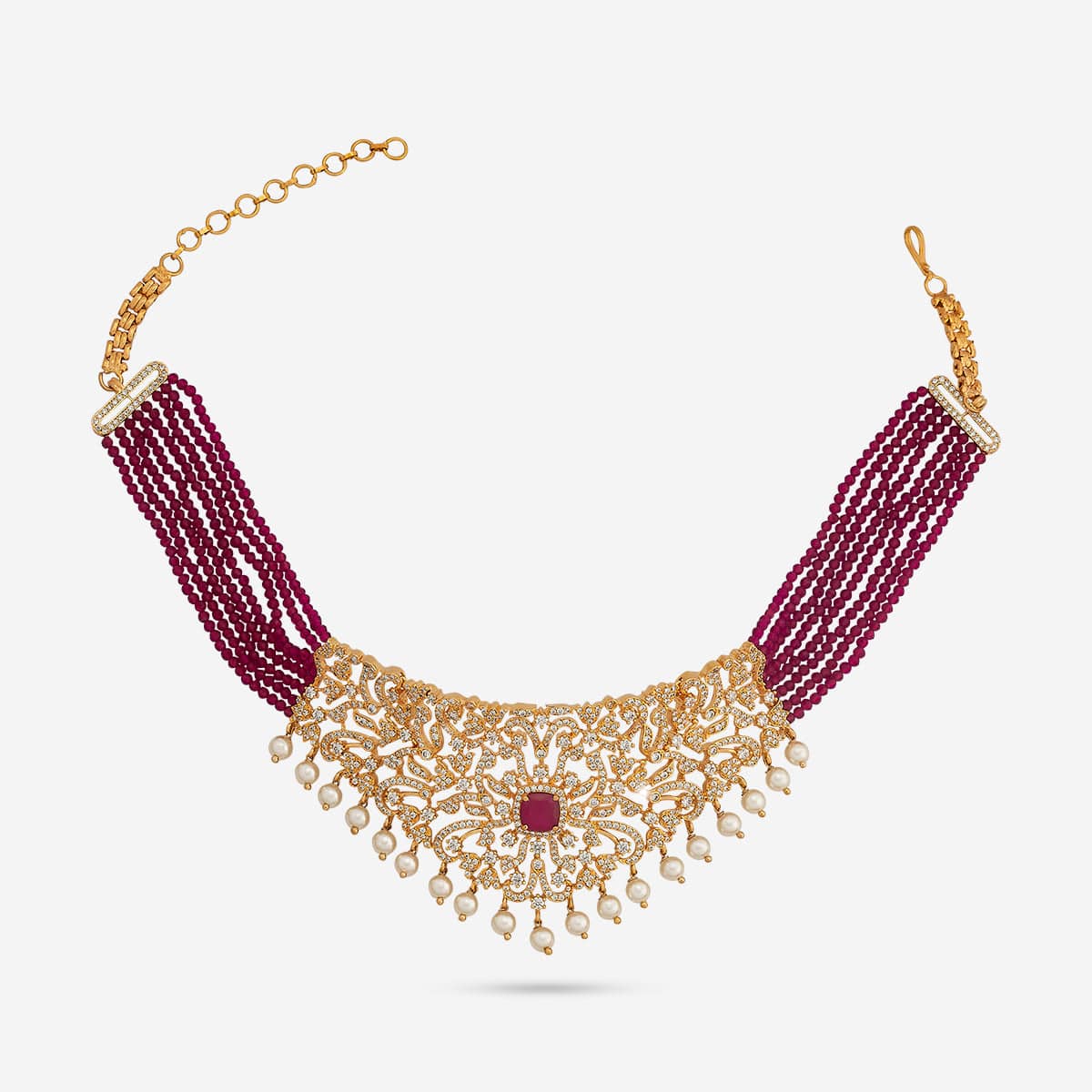 Zircon Necklace Zircon Necklace 190920