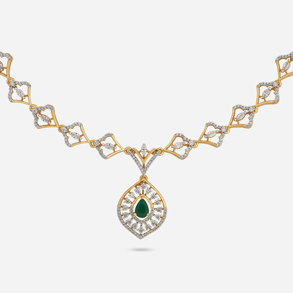 Zircon Necklace Zircon Necklace 190921
