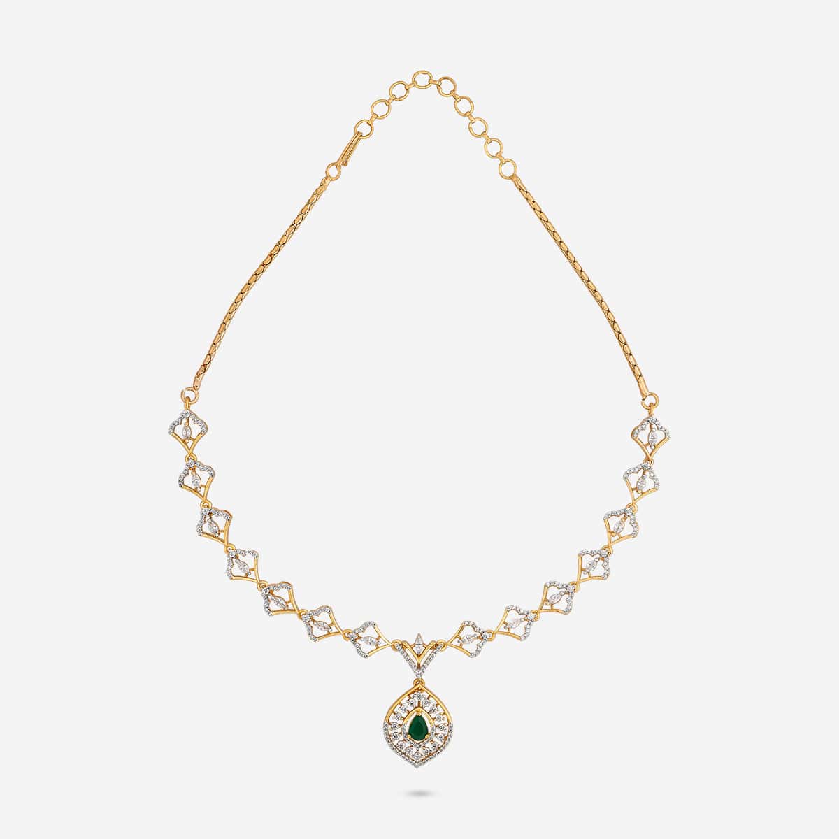 Zircon Necklace Zircon Necklace 190921