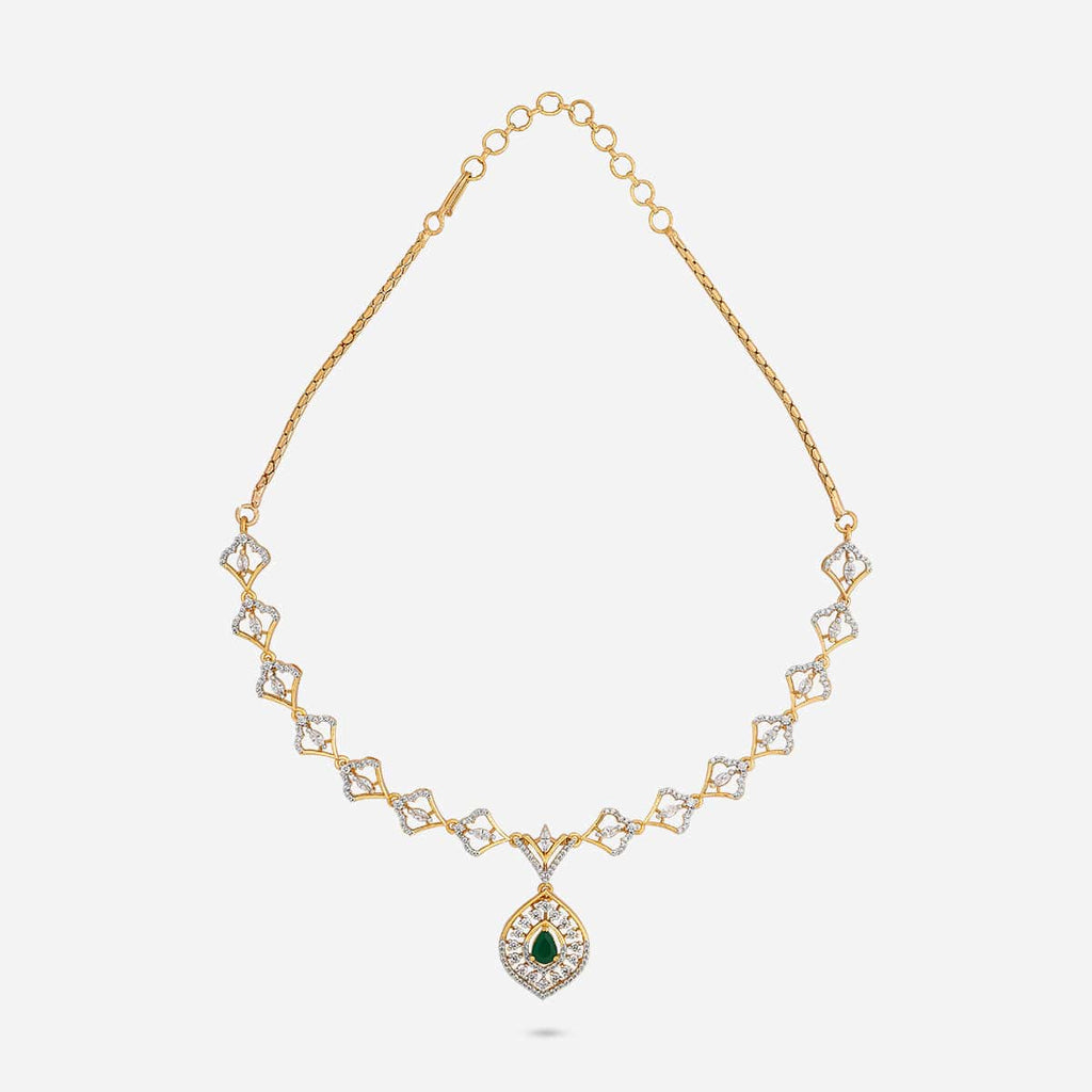 Zircon Necklace Zircon Necklace 190921