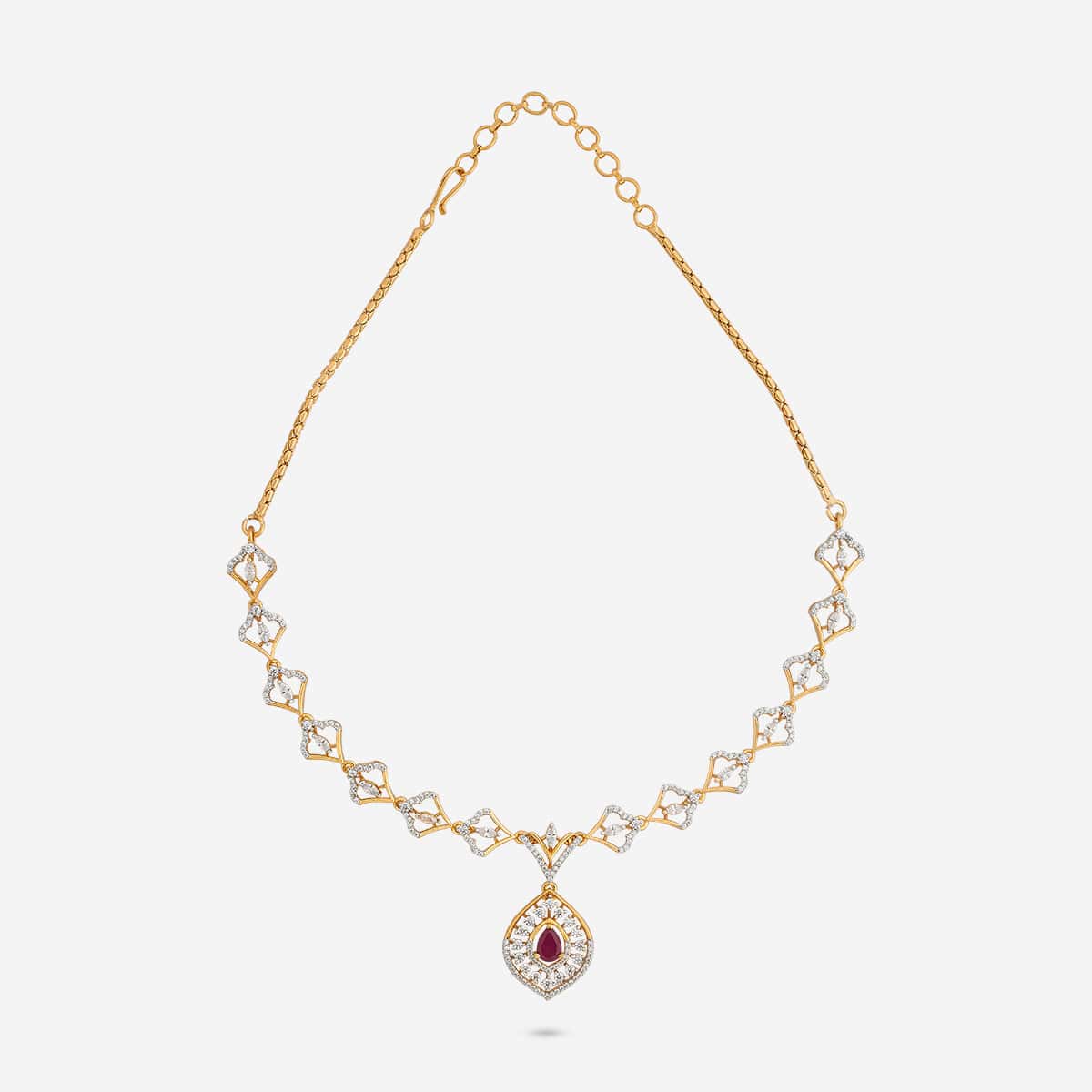 Zircon Necklace Zircon Necklace 190921