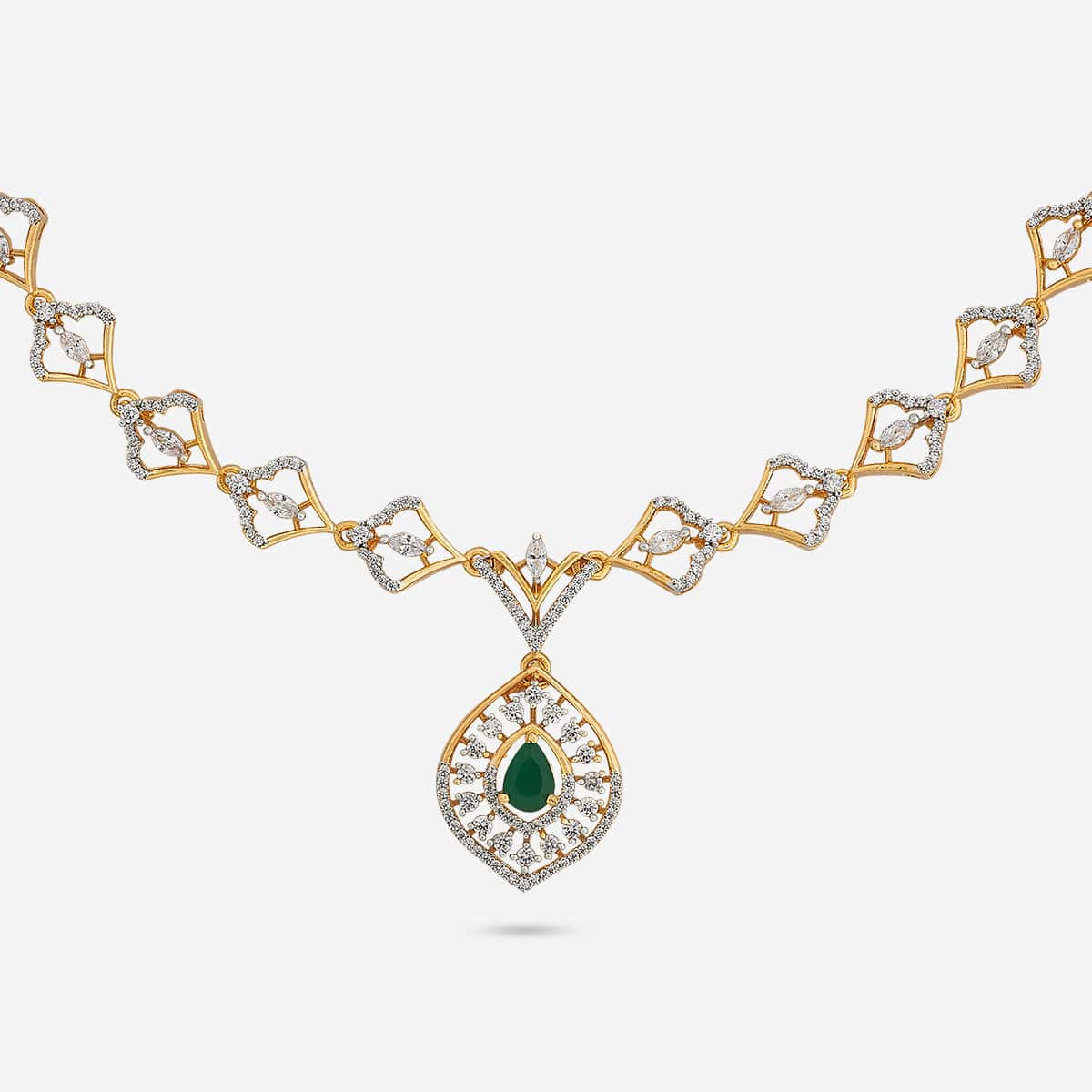 Zircon Necklace Zircon Necklace 190921