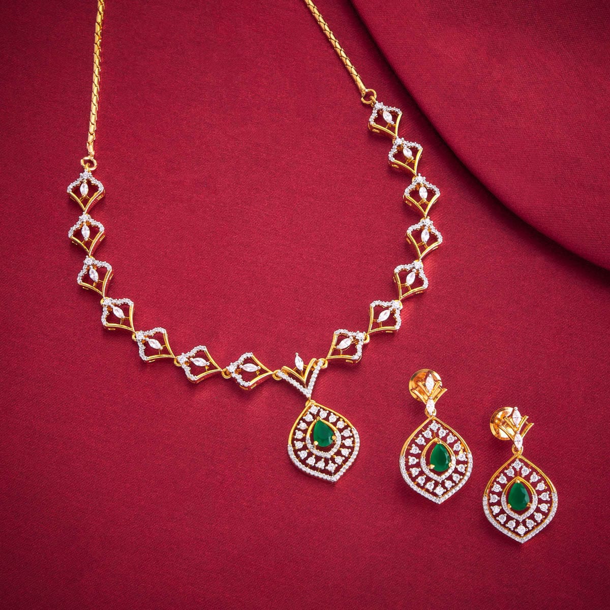 Zircon Necklace Zircon Necklace 190921