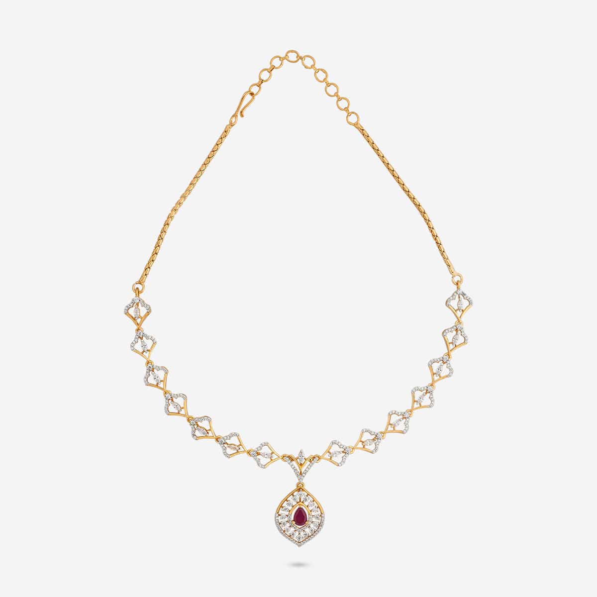 Zircon Necklace Zircon Necklace 190921