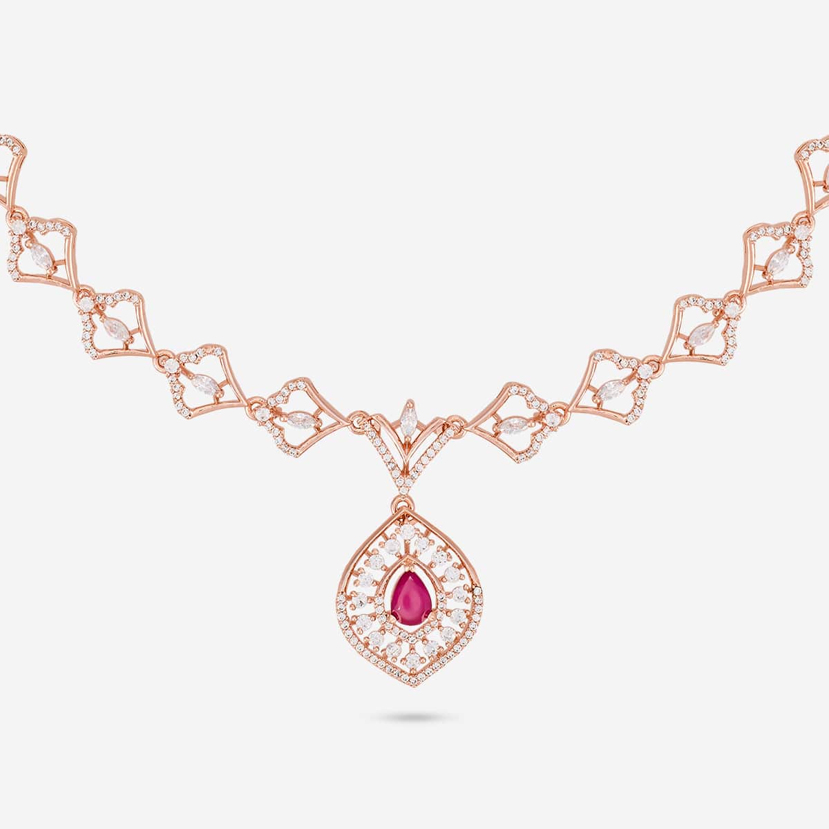 Zircon Necklace Zircon Necklace 190921
