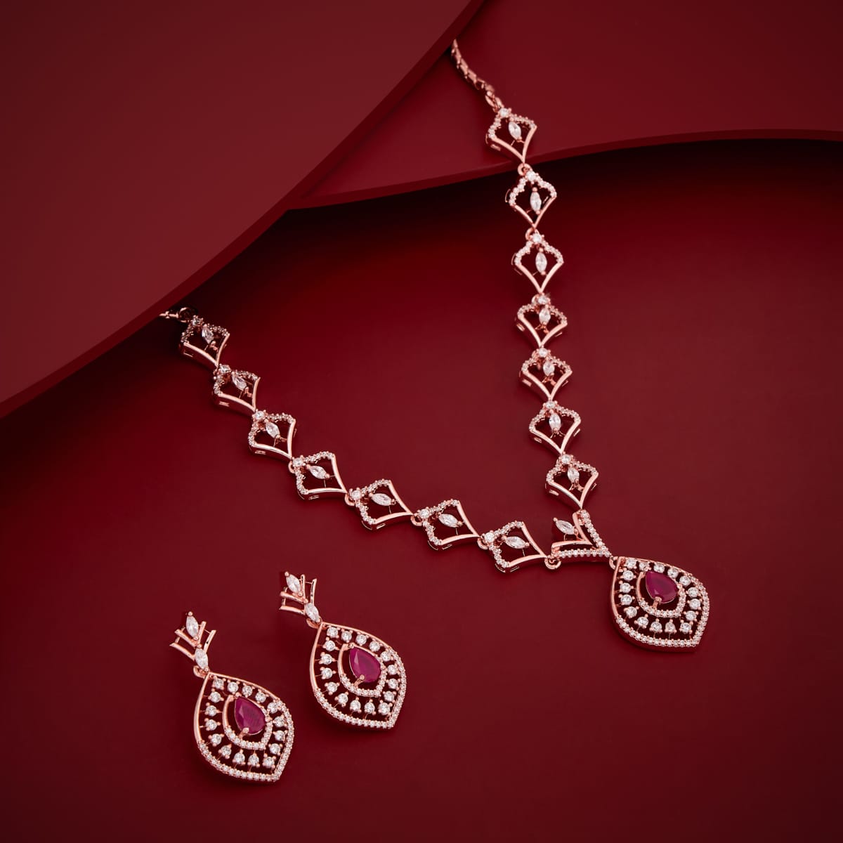 Zircon Necklace Zircon Necklace 190921