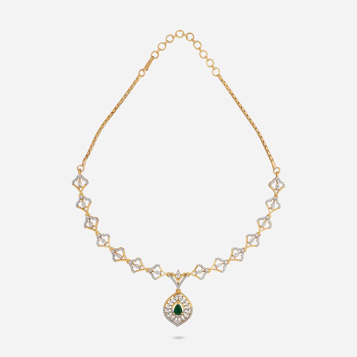 Zircon Necklace Zircon Necklace 190921