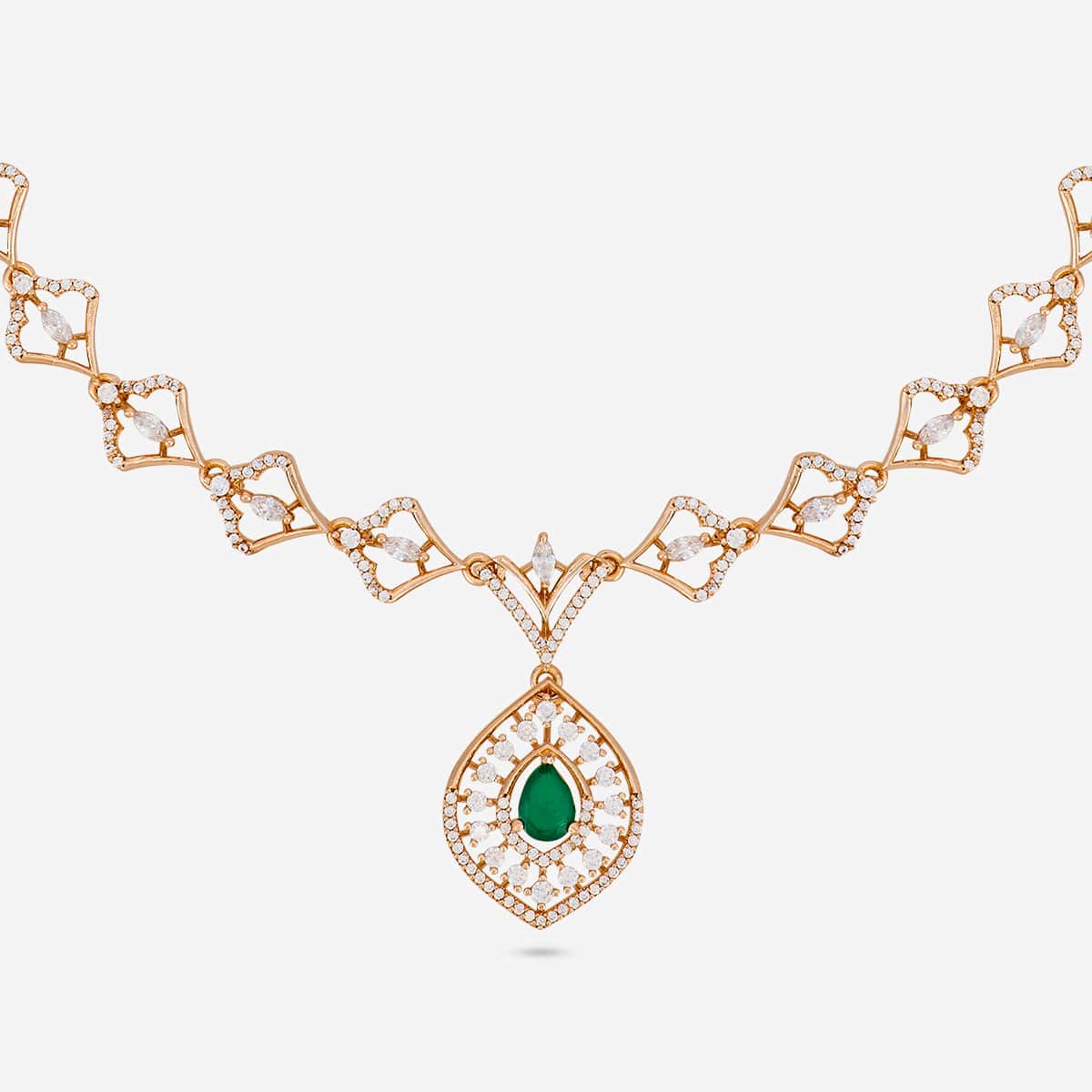 Zircon Necklace Zircon Necklace 190921